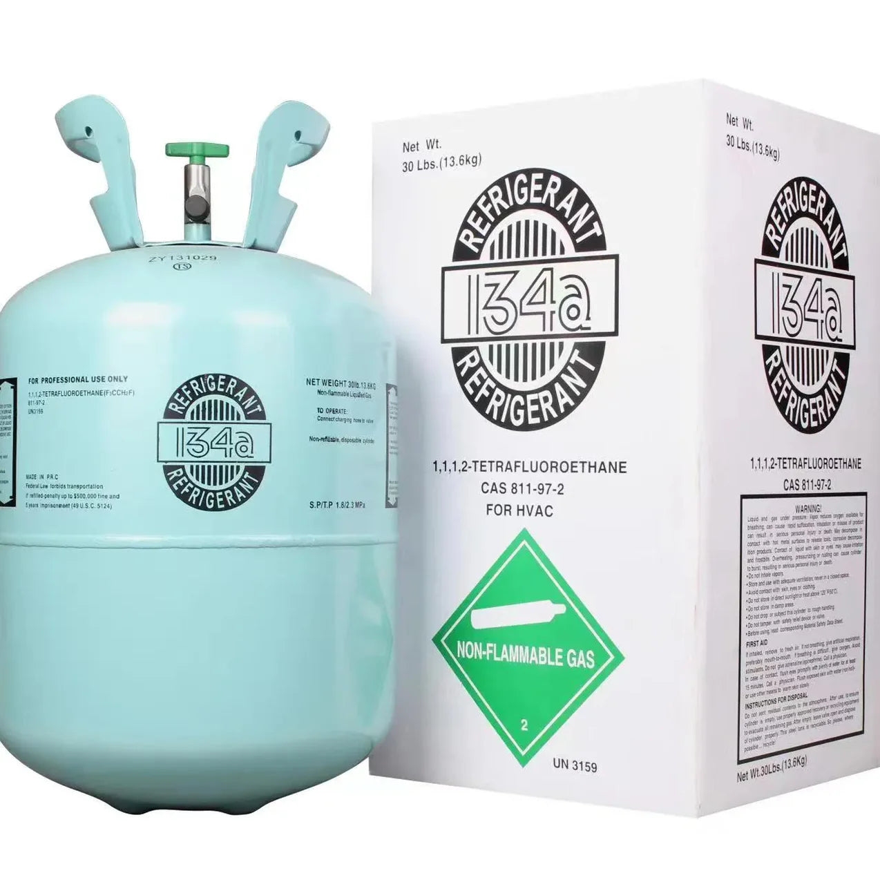 R-134A Refrigerant 30LB – Arctic Gas